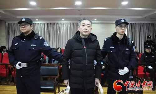 酒泉市委原常委、敦煌市委原書(shū)記詹順舟受賄案一審開(kāi)庭（圖）