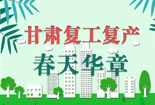 圖解|看！甘肅復工復產的“加速度”