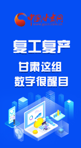 圖解|甘肅復工復產有多拼，看看這組數字就知道了 