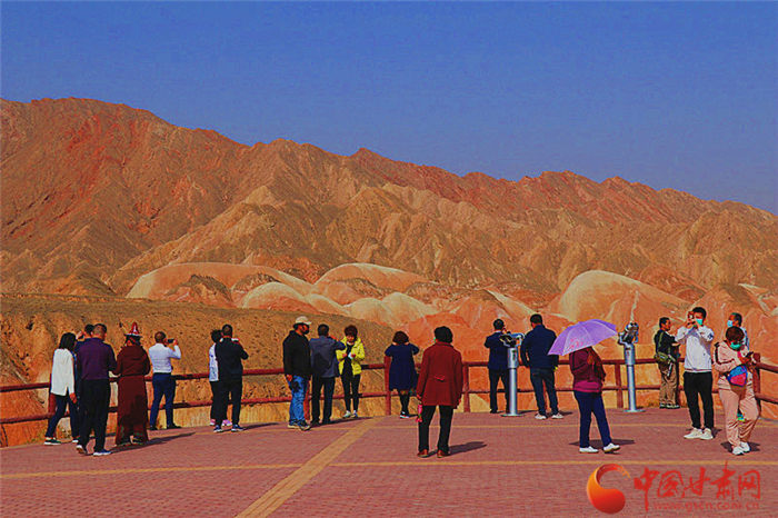 河西春光美！張掖丹霞大景區(qū)2月游客接待量大幅提升