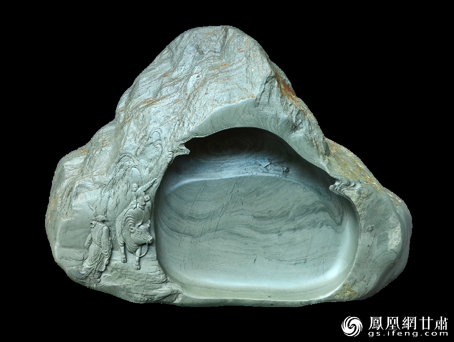 洮硯石質(zhì)細潤堅實，潑墨如油不損毫，書寫流利生輝。資料圖