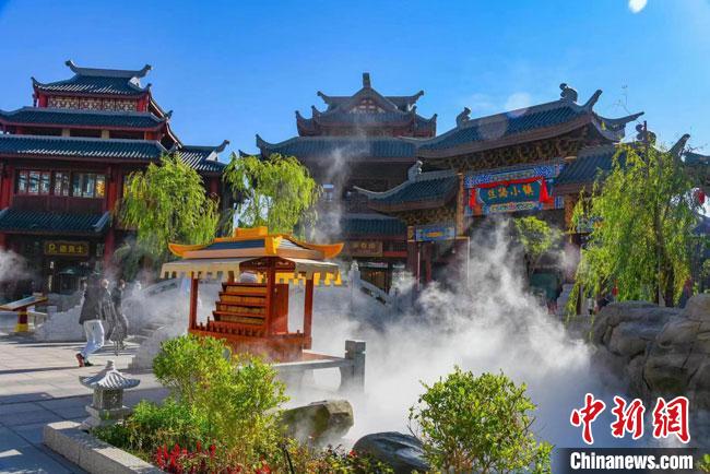 圖為嘉峪關(guān)方特歡樂世界。(資料圖) 趙海宏 攝