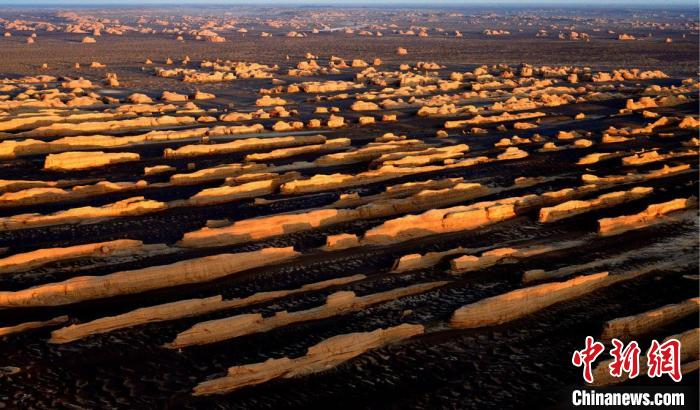 敦煌雅丹世界地質(zhì)公園。(資料圖) 敦煌市委宣傳部供圖