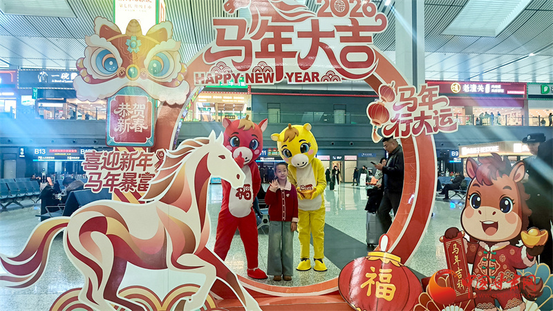 2026年春運(yùn)啟動 國鐵蘭州局預(yù)計(jì)發(fā)送旅客1110萬人次