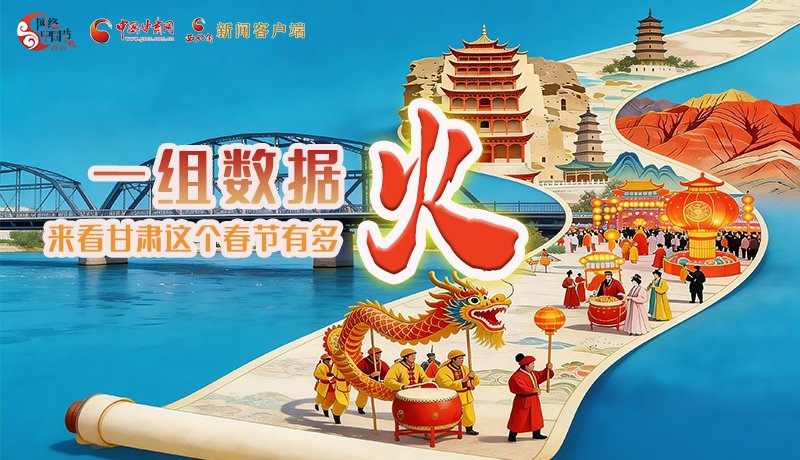 海報｜一組數(shù)據(jù)，來看甘肅這個春節(jié)有多火