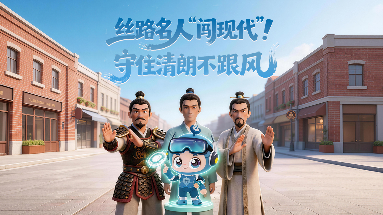 AI短視頻|絲路名人“闖現(xiàn)代”！守住清朗不跟風