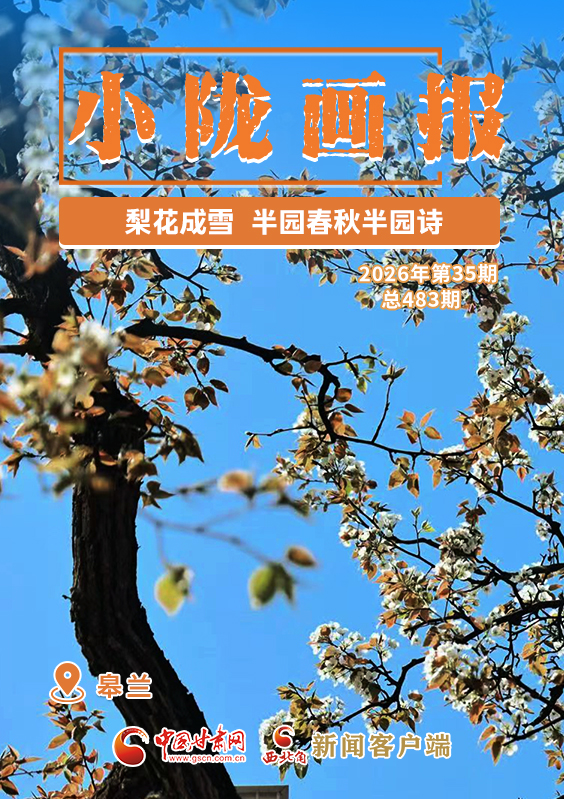 【小隴畫(huà)報(bào)·483期】皋蘭：梨花成雪，半園春秋半園詩(shī)